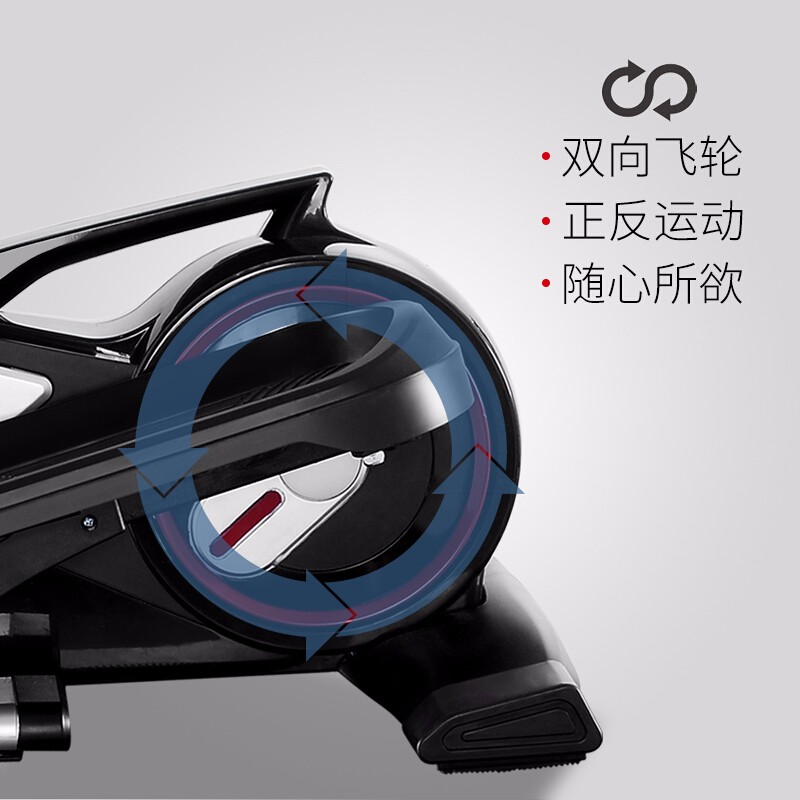 美國捷瑞特（JOROTO）踏步機 家用橢圓機迷你腳踏機小型 健身器材ME15
