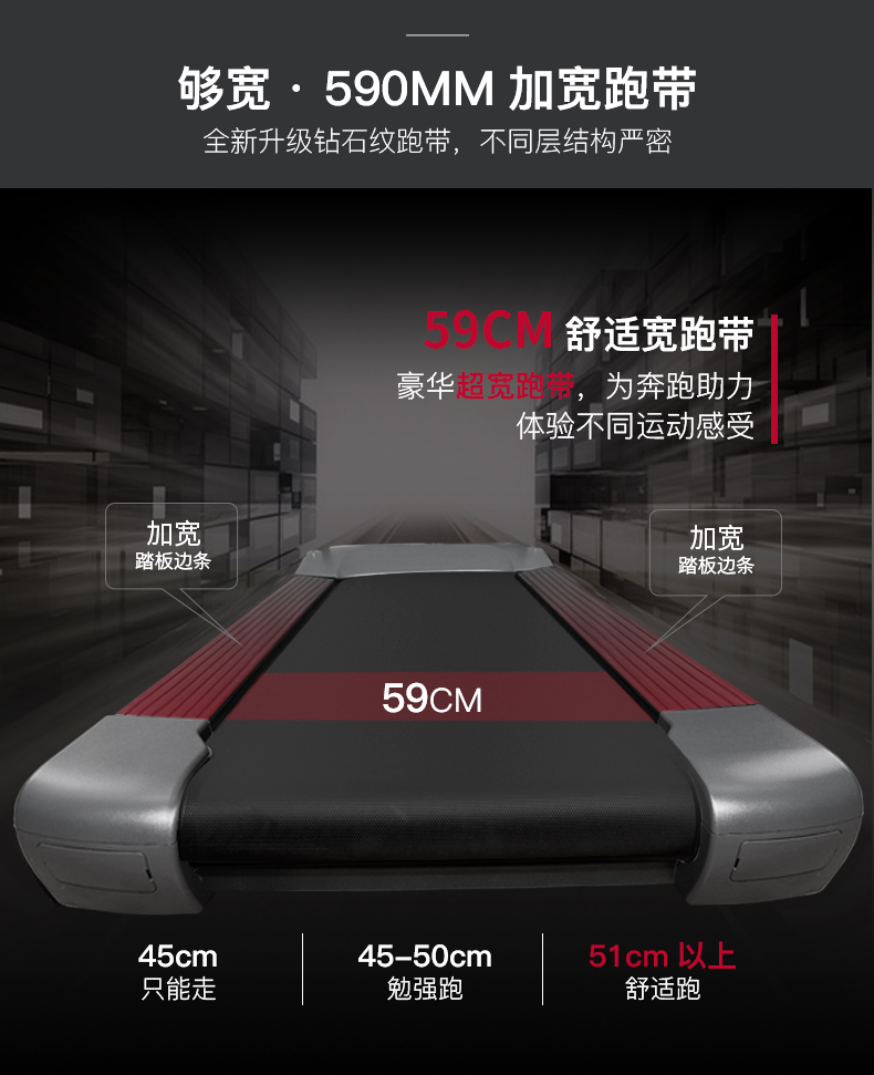 美國(guó)捷瑞特（JOROTO）跑步機(jī)商用家用走步機(jī)健身房專用跑步機(jī)高端彩屏M95TV(圖7)